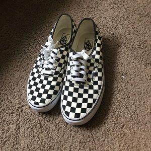 Checkered Authentic Vans